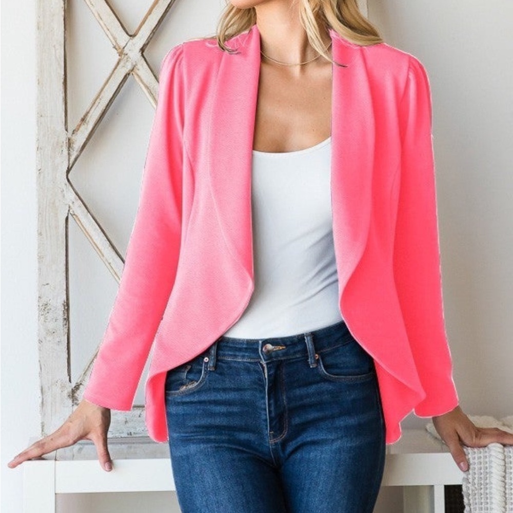 Women's Pink Blazer